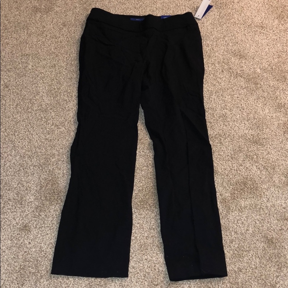 Classic black dress pants